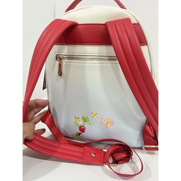New Garden Strawberry Shortcake Boxed Lunch Exclusive Mini Backpack w Coin Purse - Picture 14 of 15
